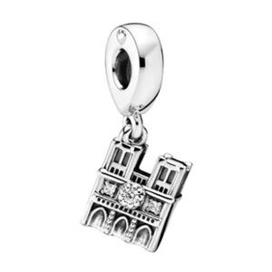 NWOT Notre Dame Dangle Charm Sterling Silver 925